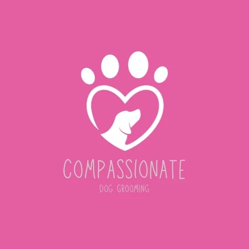 Compassionate Dog Grooming Logo